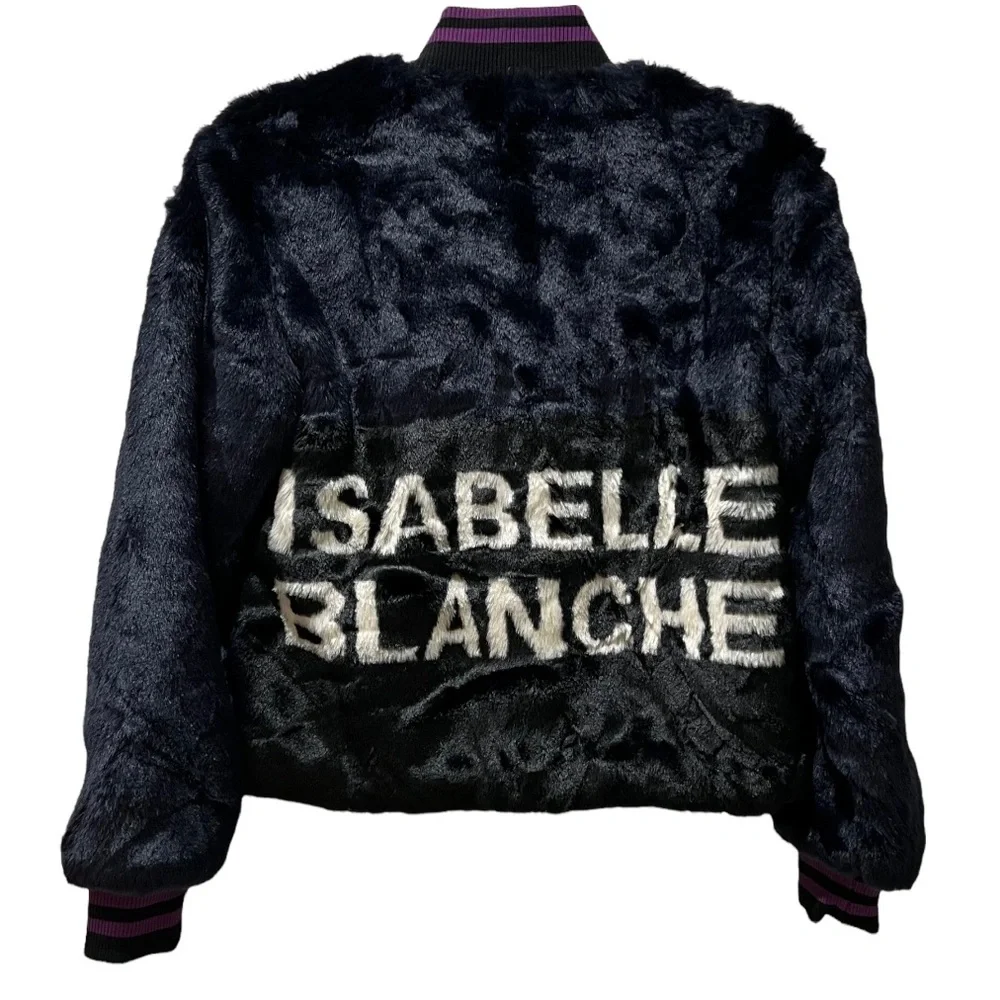 Isabelle Blanche Fluffy Jacket Size XXS - Picture 8 of 8